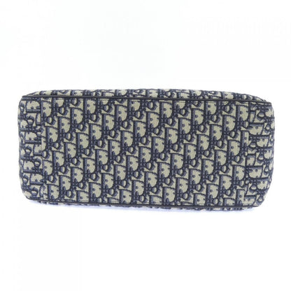 Dior Saddle Tote Black Navy Beige — view 4