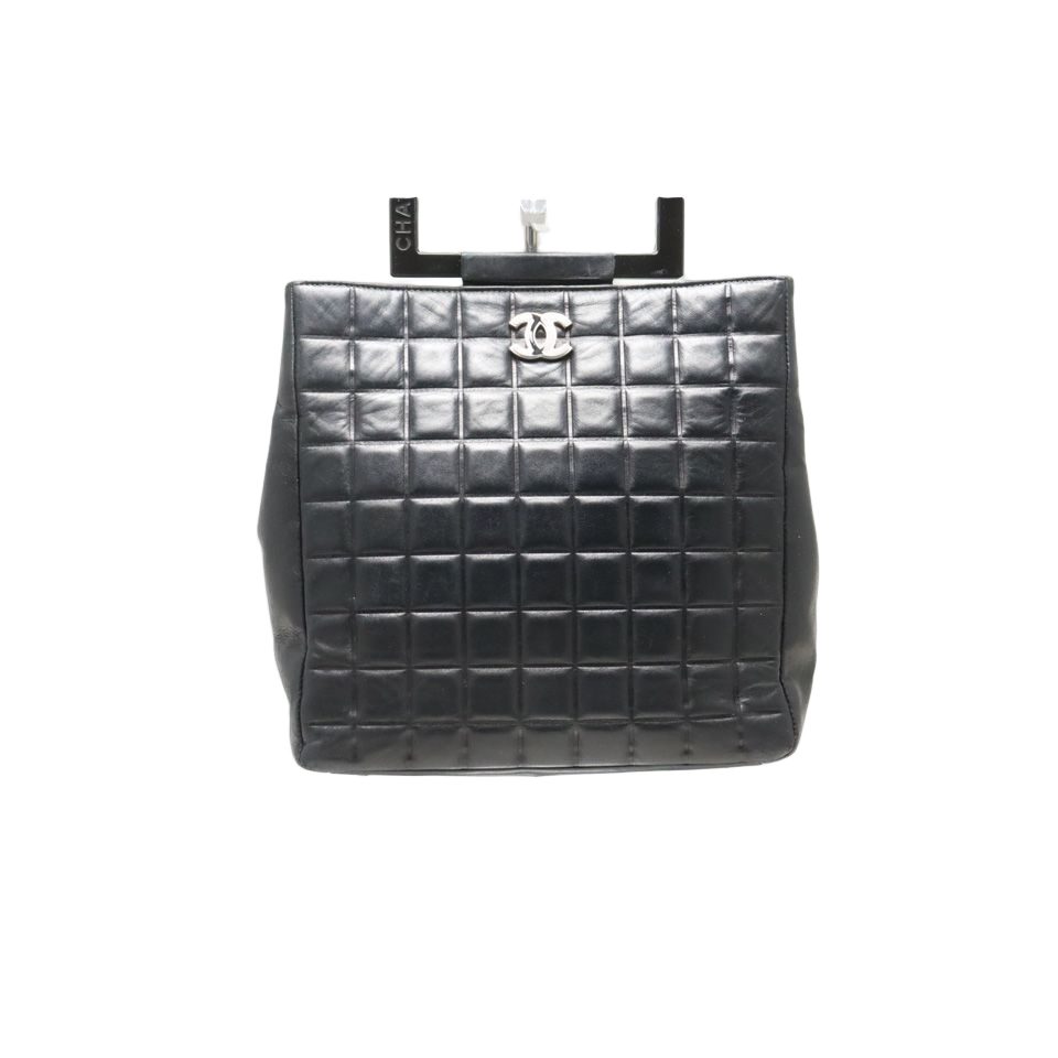 Chanel Choco Bar GD Leather Tote