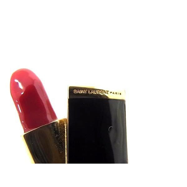 Saint Laurent Lip Motif Pin Brooch Badge Accessories Black — view 4