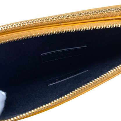 Saint Laurent Shoulder Bag Chain Logo Orange Gold Hardware Saint Laurent