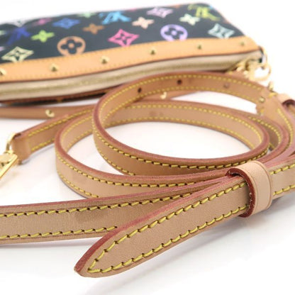Louis Vuitton Pochette Accessory M92648 Monogram Multicolor With Long Shoulder