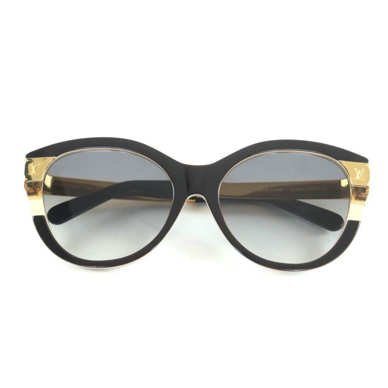 Louis Vuitton 2025 Z1857 E Sunglasses/ Petit Sponsored Cat Eye Noir Black