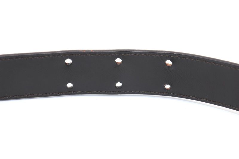 Gucci Double Taiga - Head Buckle Leather Belt 70 28 037 1766 1424 Beige Made In