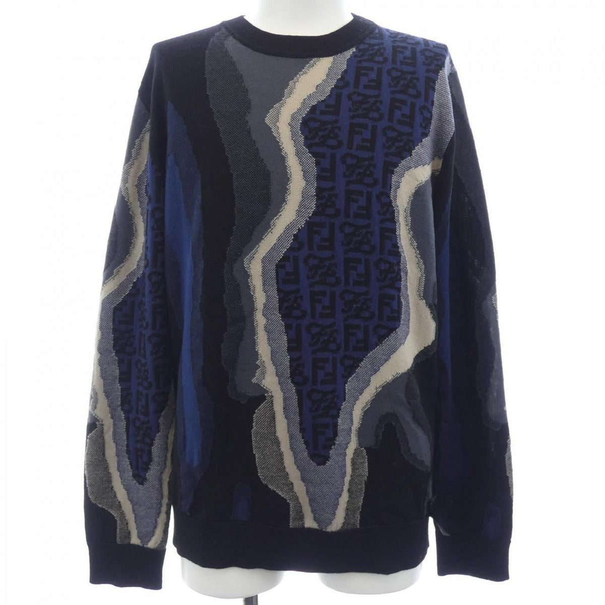 Fendi Aibr Knit Black 48