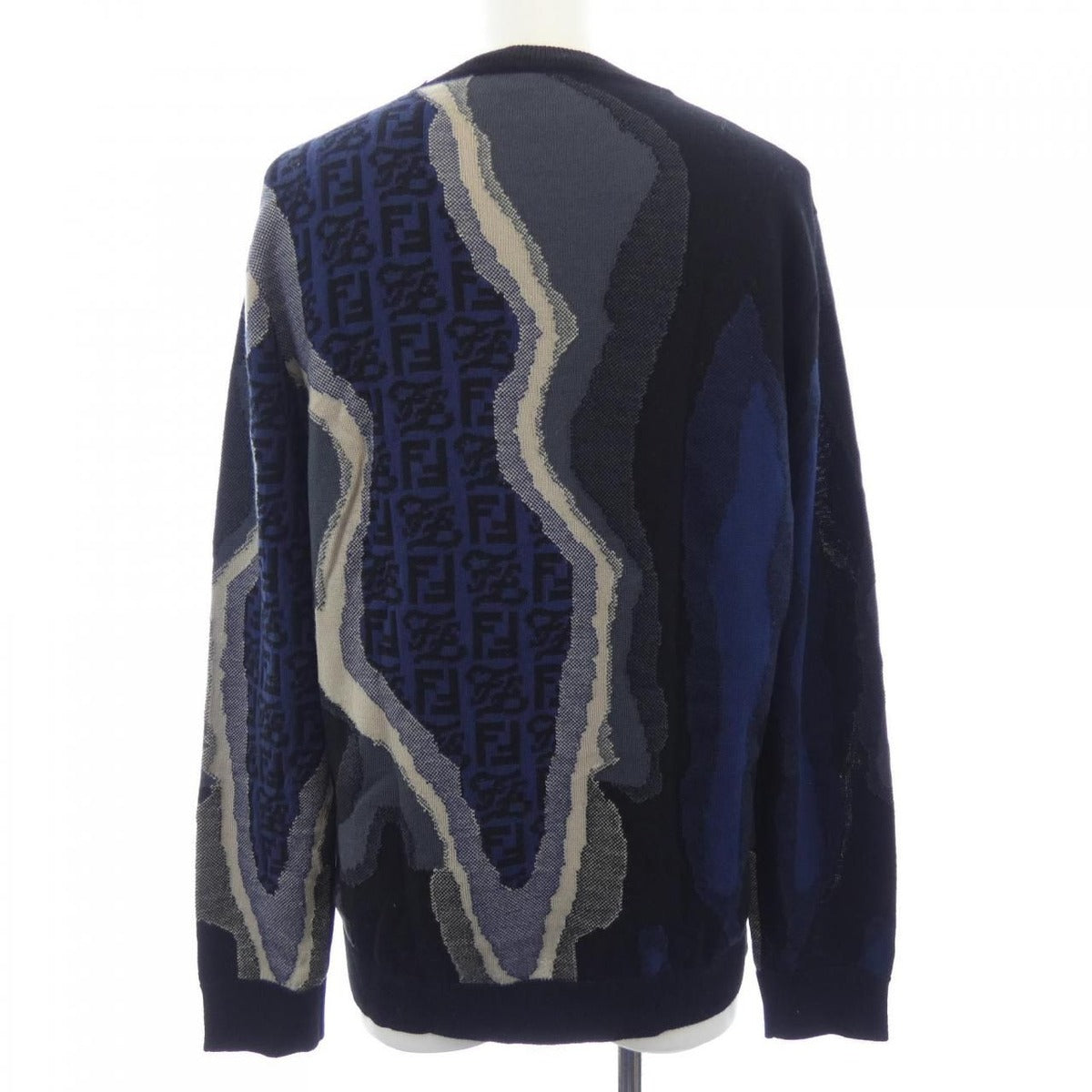 Fendi Aibr Knit Black 48 — view 2
