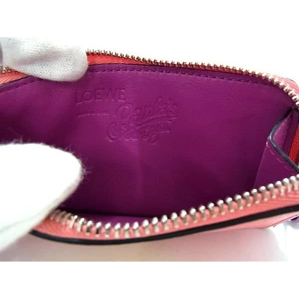 Loewe Anagram Paurazibiza Leather Coin Case Card — view 3