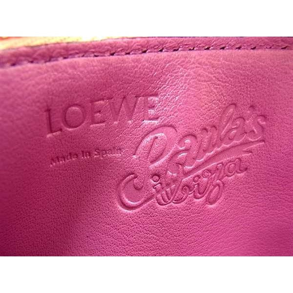 Loewe Anagram Paurazibiza Leather Coin Case Card — view 4