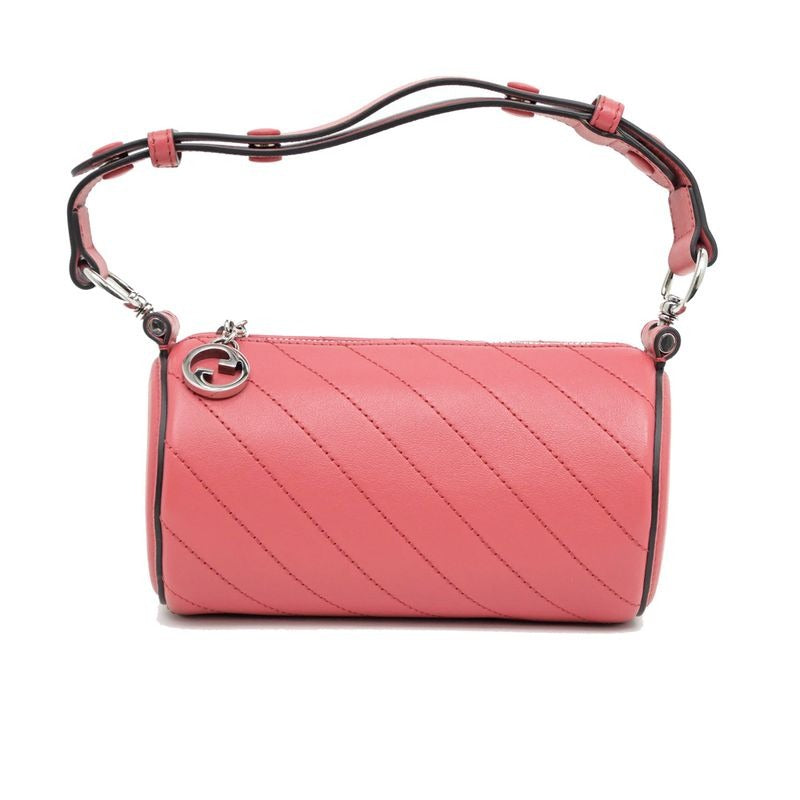 Gucci Blondie Mini Shoulder Bag one Pink Leather