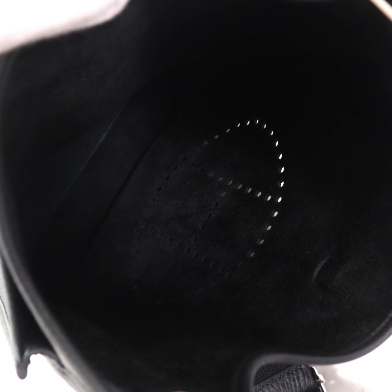 Hermes H056277ck89 Evelyn 3PM 29 Taurillon Clemence Silver Hardware Shoulder