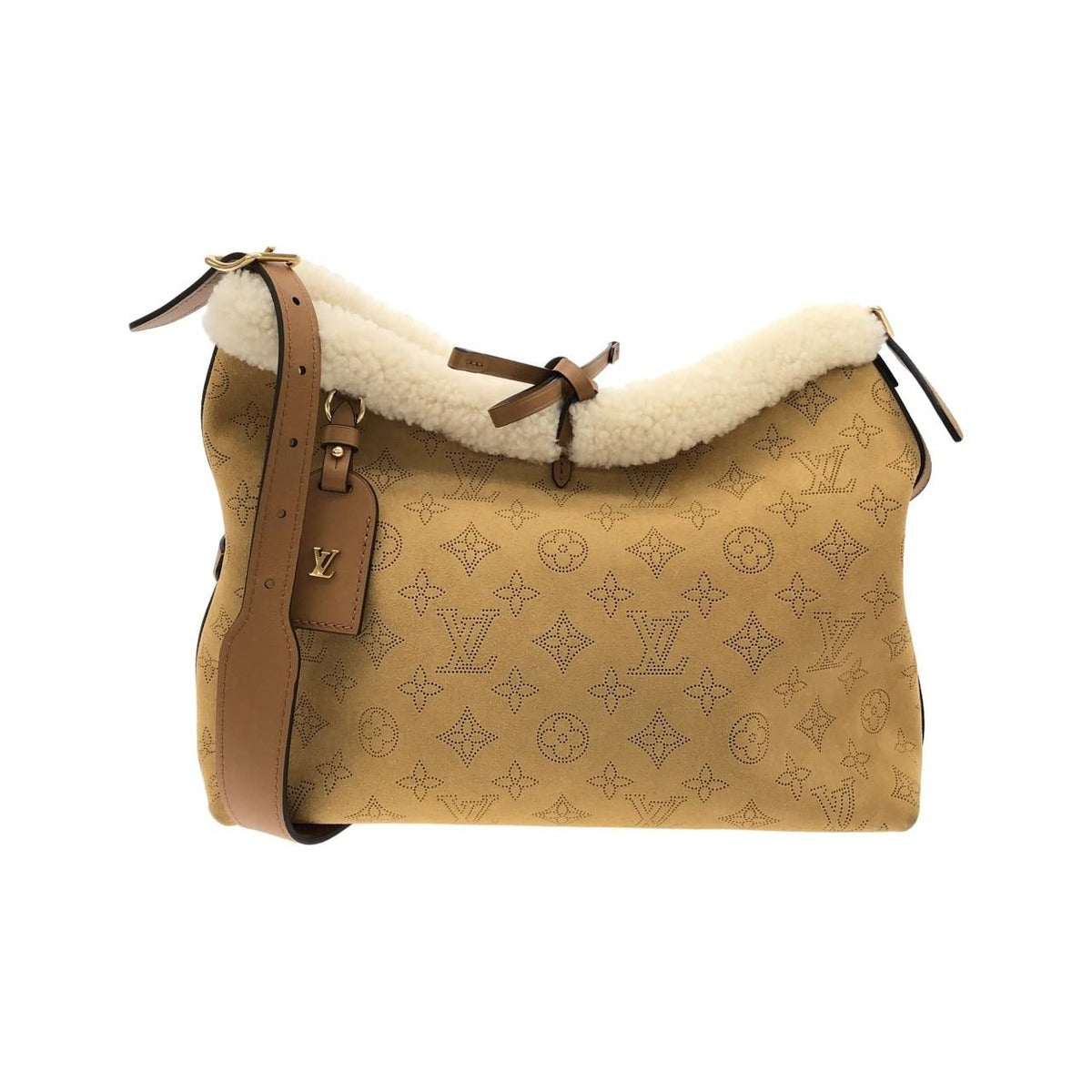 Louis Vuitton Mahina Carryall NM PM Shoulder Bag