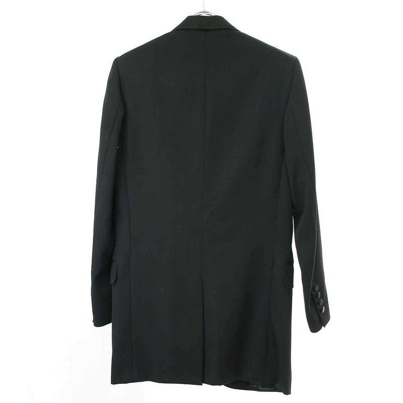 Dior Homme Dior Homme 2005aw Smoking Long Jacket 5hh2037424 Black 44