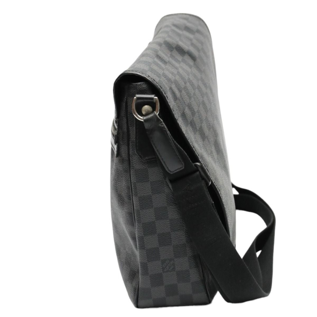 Louis Vuitton Damier Graphite Shoulder Bag Daniel GM