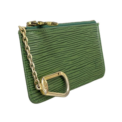 Louis Vuitton Coin Case Epi Pochette Cles Borneo Green — view 2