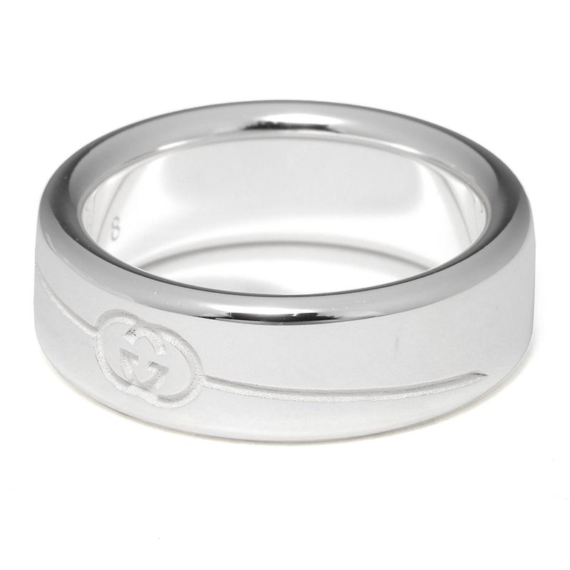 Gucci Ring Diagonal Silver