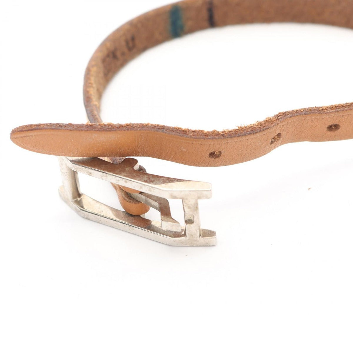 Hermes Bracelet Tandem Leather Stainless Steel — view 3
