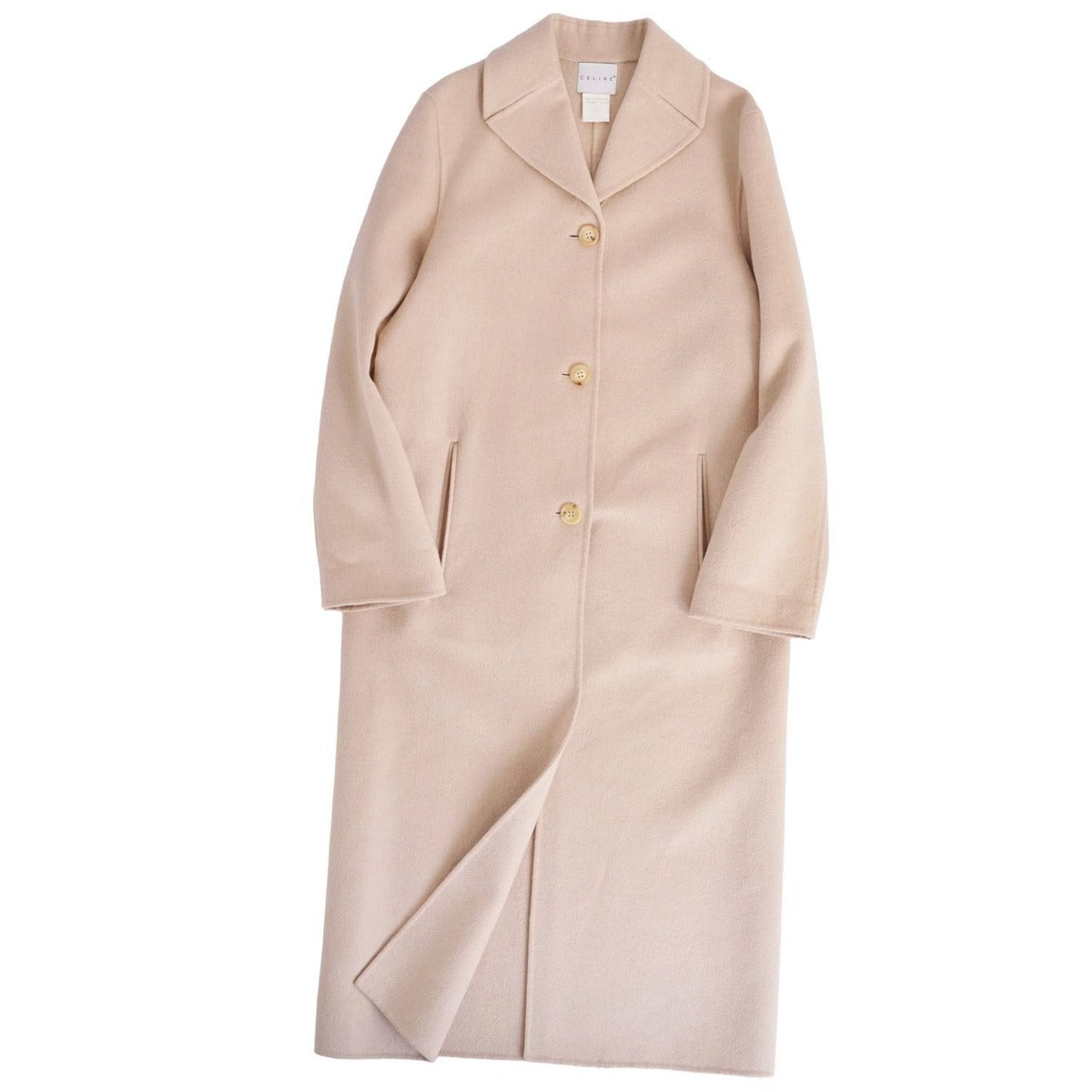 Celine Coat Long Chester Camel 1