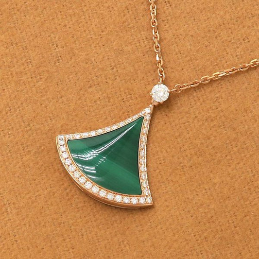 Bulgari Diva Dream Diamond Necklace / Malachite