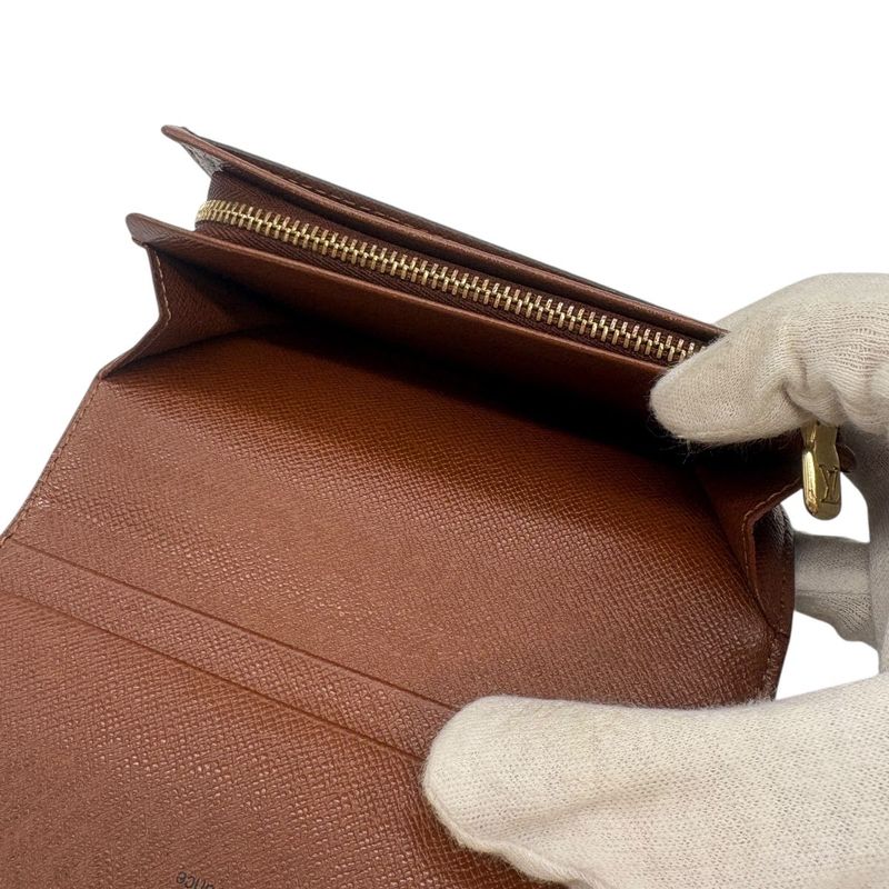 3146 Louis Vuitton Porte Monet Vieux Trésor Monogram M61730 Foldable Wallet