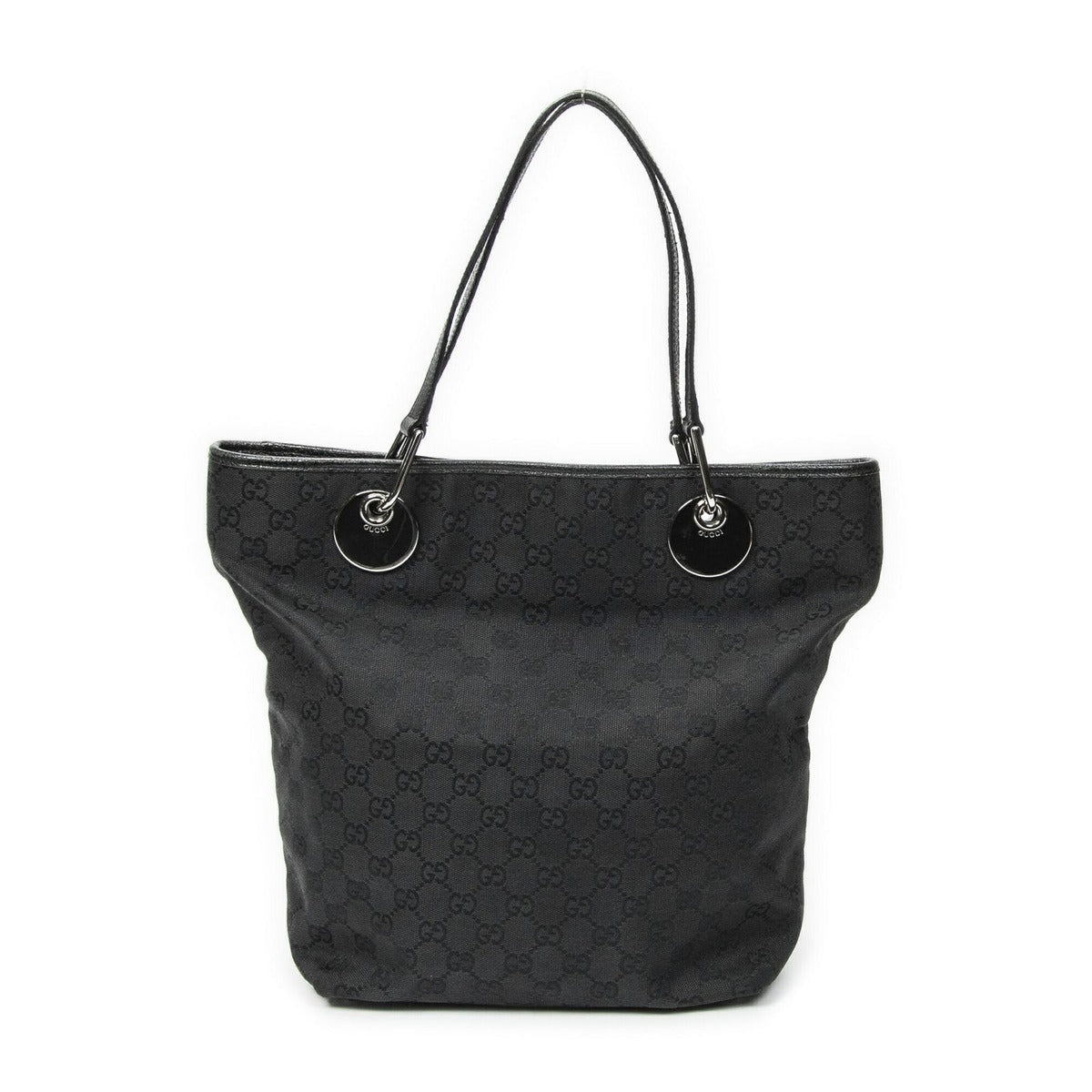 Gucci Eclipse Tote Black GG Canvas
