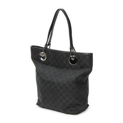 Gucci Eclipse Tote Black GG Canvas — view 2