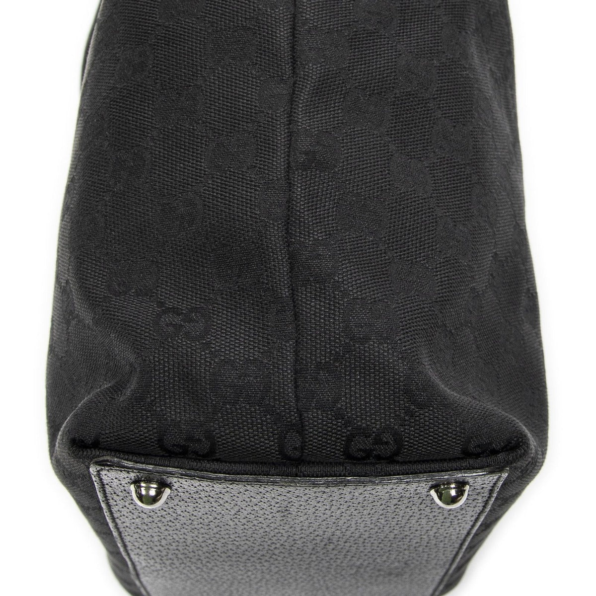 Gucci Eclipse Tote Black GG Canvas — view 8