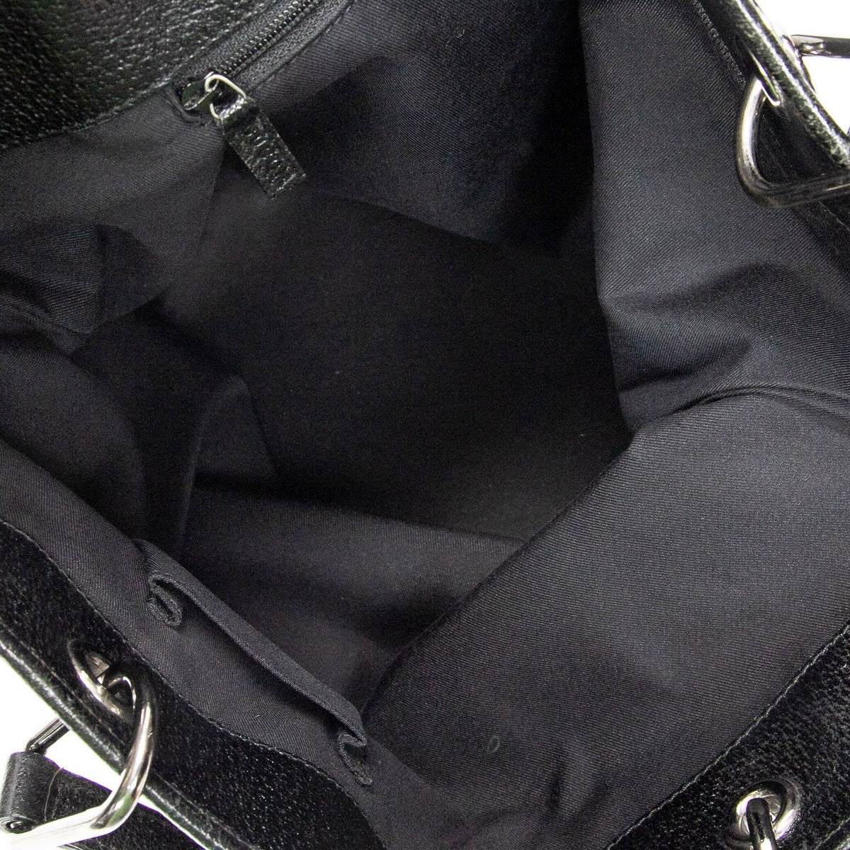 Gucci Eclipse Tote Black GG Canvas — view 9