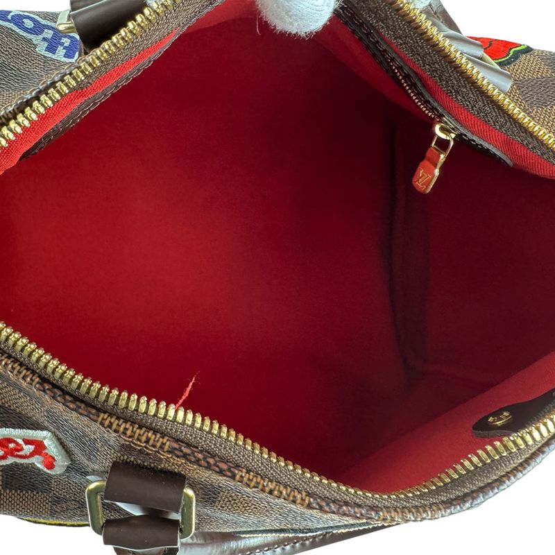 Louis Vuitton Shoulder Bag Handbag Damier Speedy Bandoliere 30 N40060