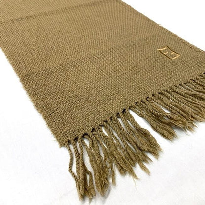 Fendi Scarf Ec21940 Beige Excellent Condition Cleaned