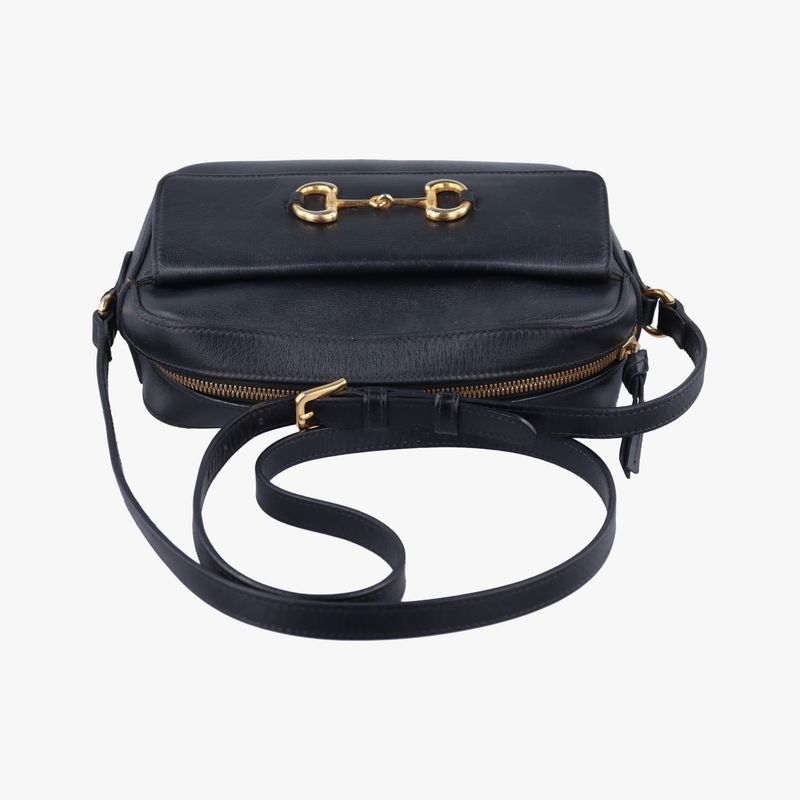 Gucci Horsebit 1955 Black Leather 645454 C034308188