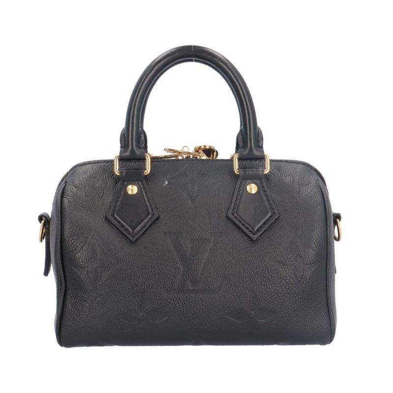Louis Vuitton Speedy 20bandouliere Monogram Empreinte Shoulder Bag Monogram