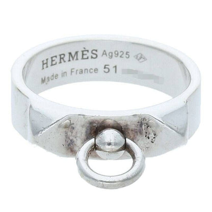 Hermes Collier De Chien PM Silver Ring 51 11