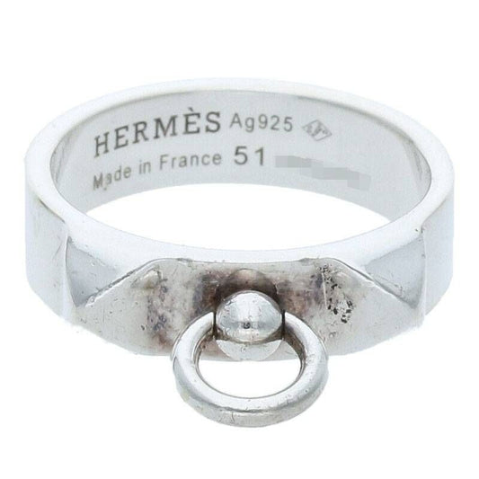 Hermes Collier De Chien PM Silver Ring 51 11
