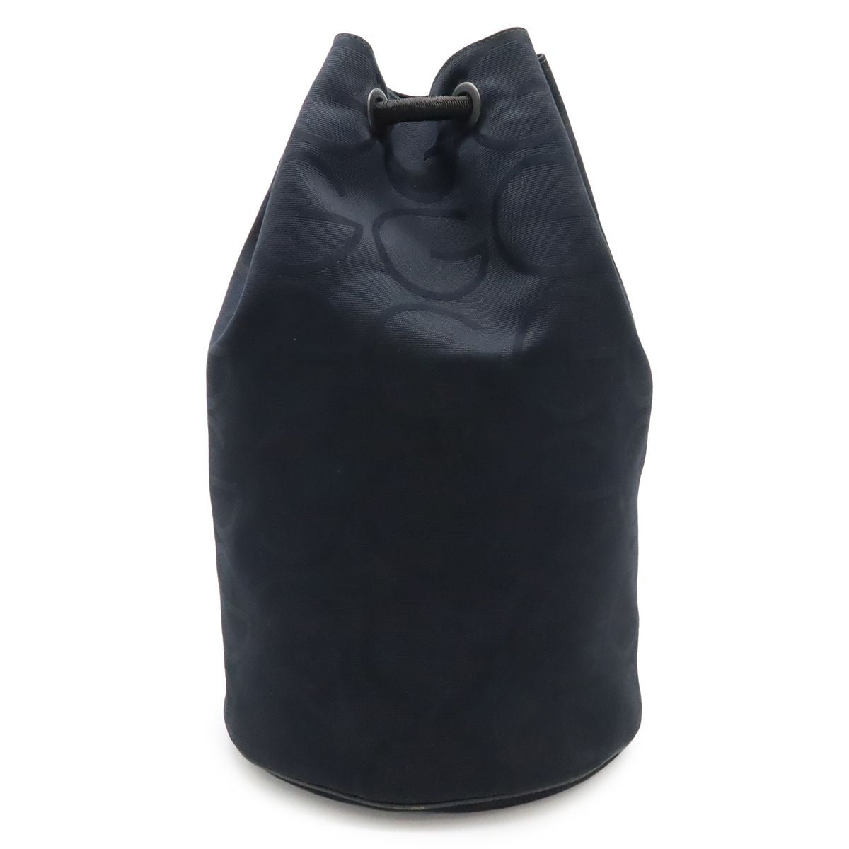 Gucci GG Logo Marine Shoulder Bag One Semi Drawstring