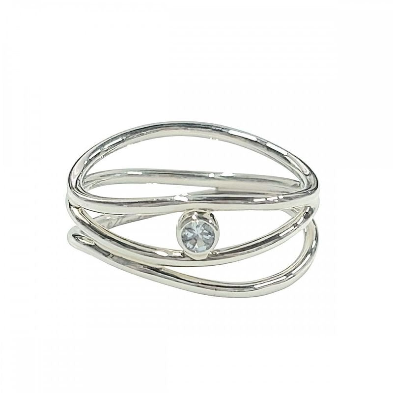 Tiffany & Co Rings Women's Wave Ring 3-row Jewelry Accessories 925