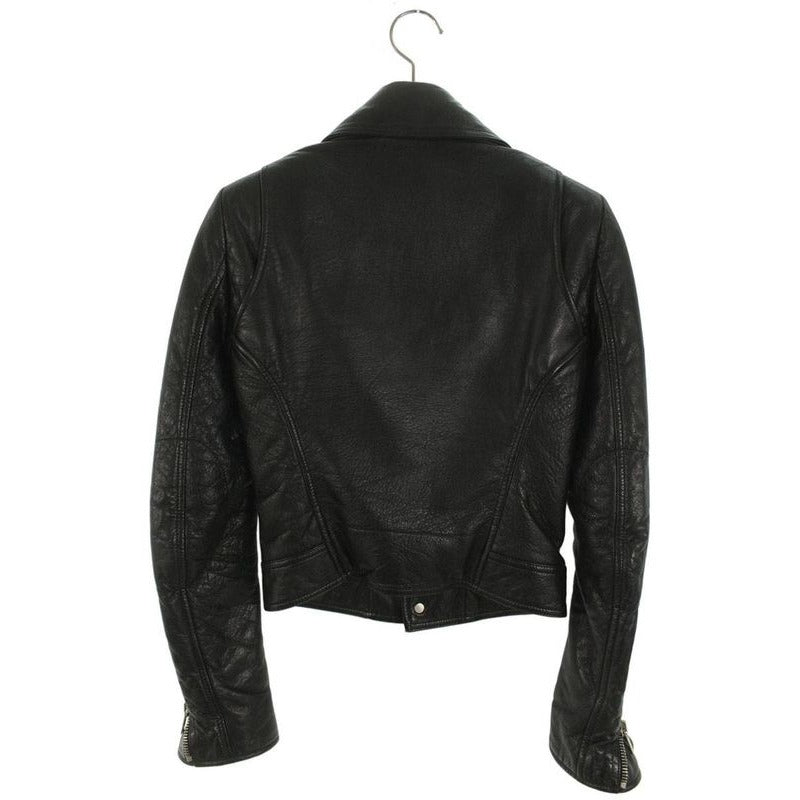 Balenciaga Tch99 Double Rider Leather Ther Jacket 34 — view 2