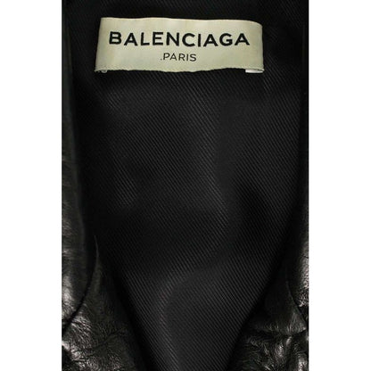 Balenciaga Tch99 Double Rider Leather Ther Jacket 34 — view 3