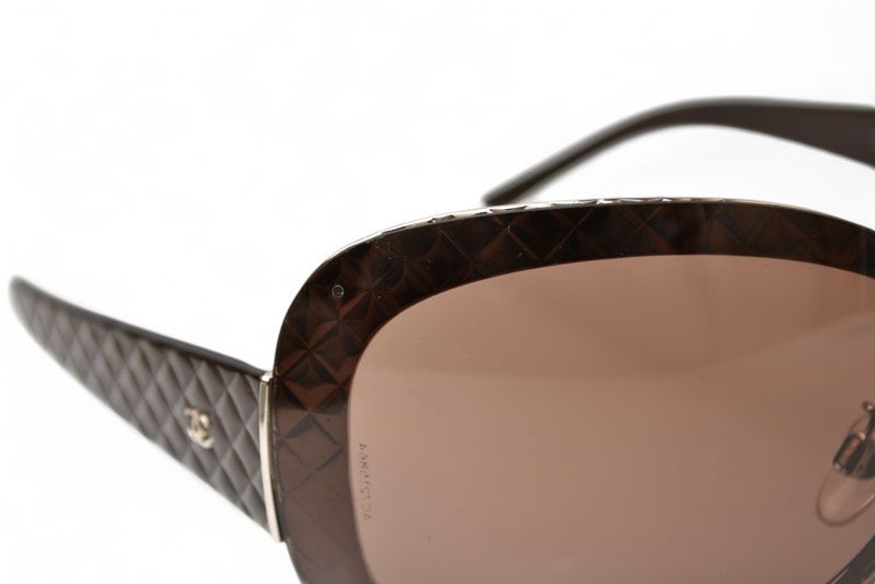 Chanel Sunglasses Chanel Eyewear Matelasse 4165 C.378 73 120 3N Polarized Women