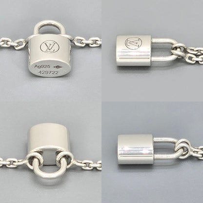 Louis Vuitton Bracelet Silver Lockit Padlock Pendant — view 6