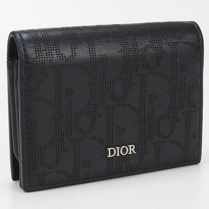 DIOR Business Card Holder Card Case Calf Men's