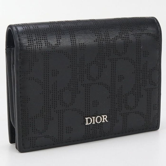 DIOR Business Card Holder Card Case Calf Men's