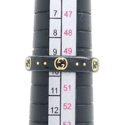 Gucci Icon Interlocking G 18Kring #50 Corundum 18K With Case Ring