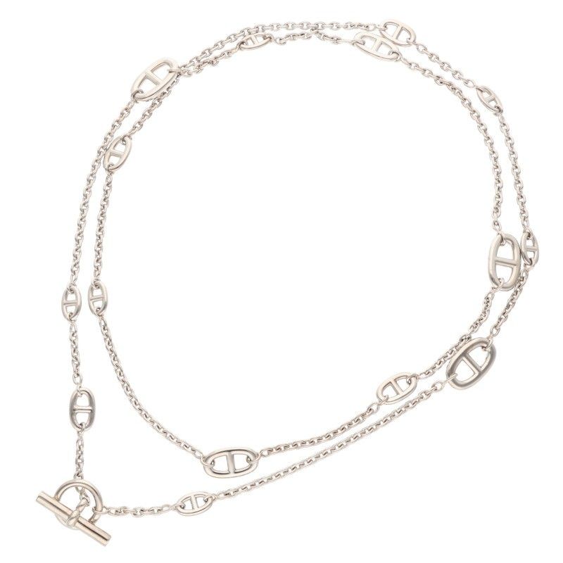 Hermes Farandole Long Necklace Men's 120