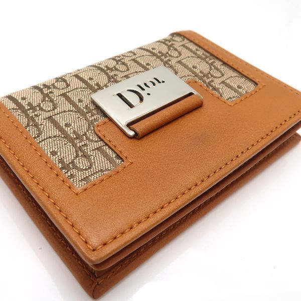 Christian Dior Street Chic Card Case Business Card Holder 0056 Trotter Canvas