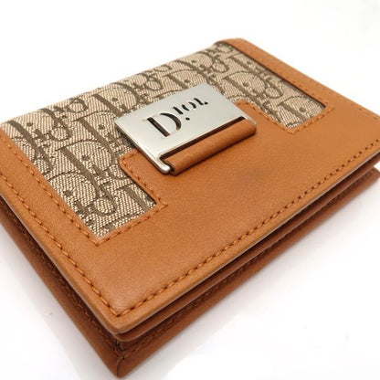 Christian Dior Street Chic Card Case Business Card Holder 0056 Trotter Canvas