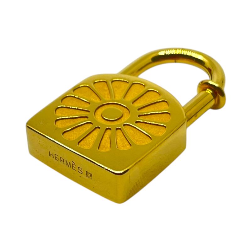 Hermes 1994 Limited Edition Sunflower Cadena Charm Sunflower Sunflower Cadena