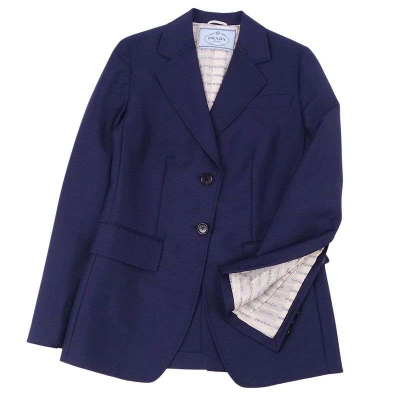 Prada Jacket Tailored Jacket Single Sleeve Slip