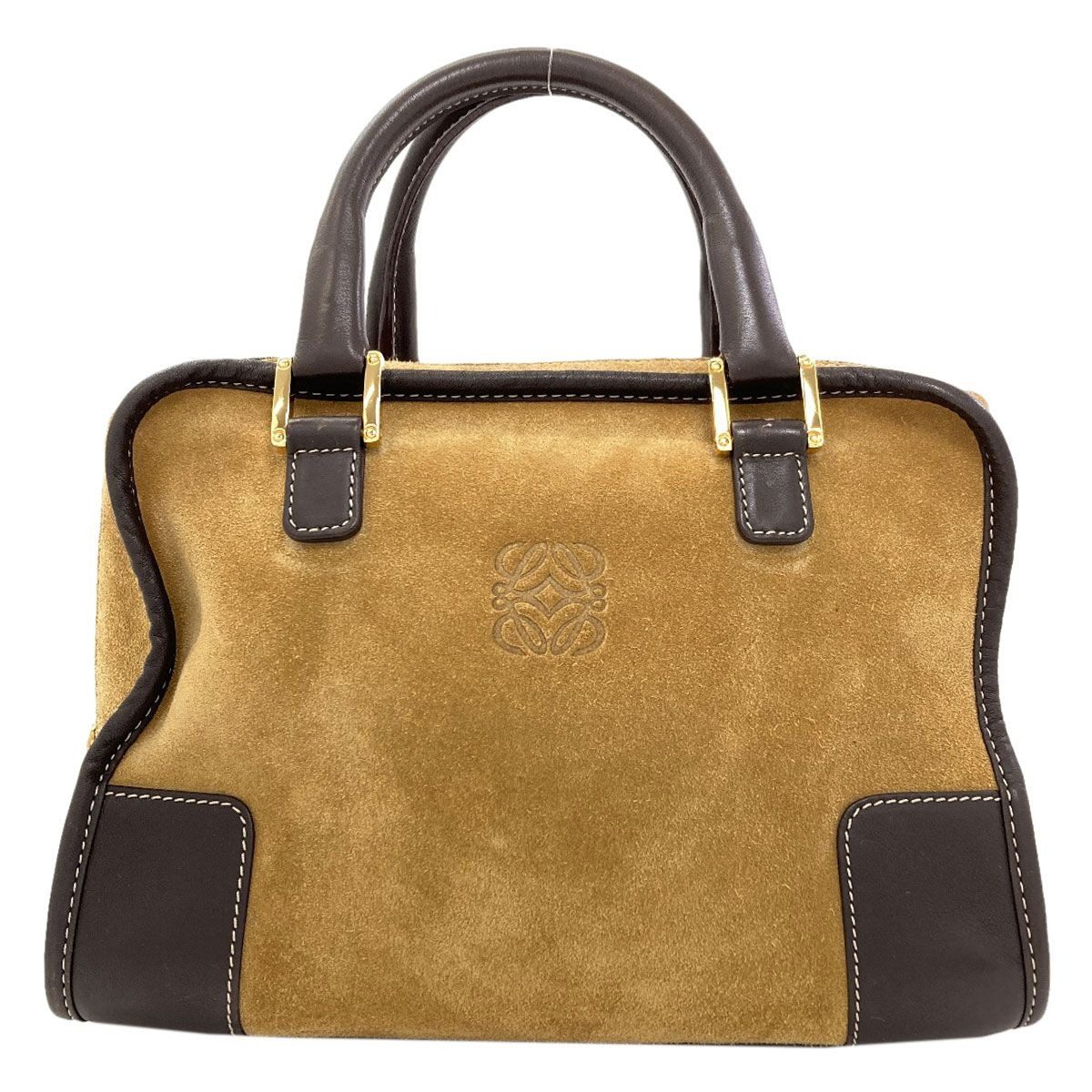 Loewe Amazona Handbag Suede