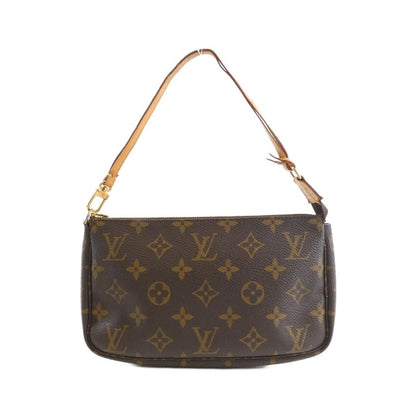 Louis Vuitton Monogram Pochette Pouch Brown Marron