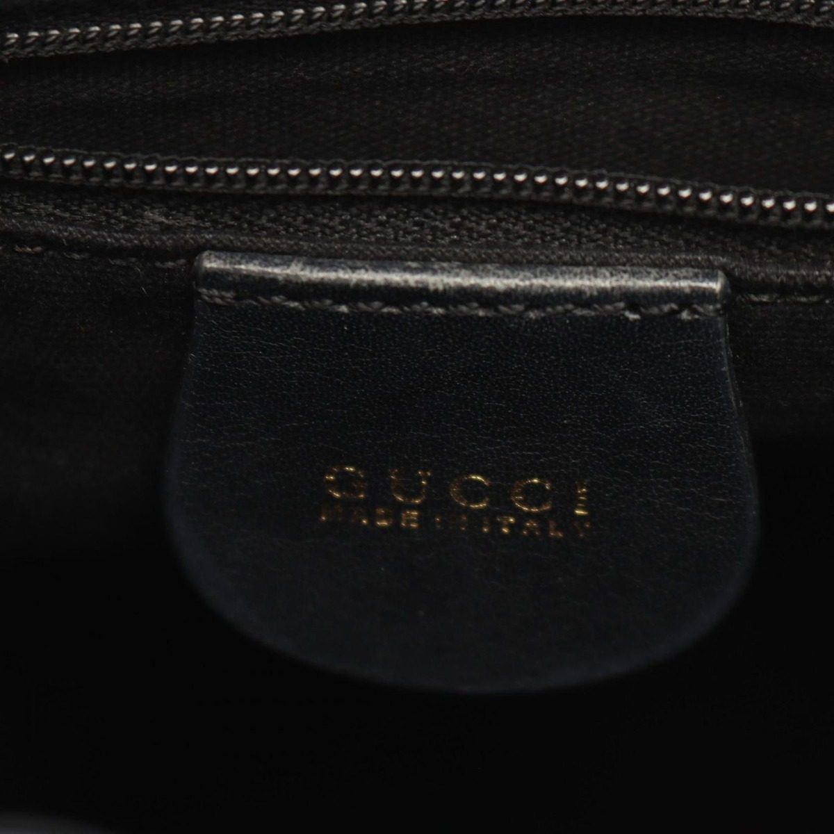 Gucci Backpack Bamboo Black Leather — view 4