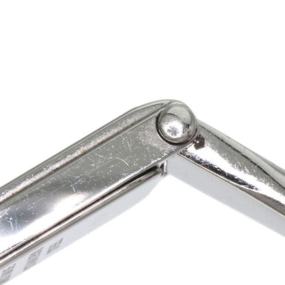 Gucci 1500l Square Face Bangle Watch SS Ladies